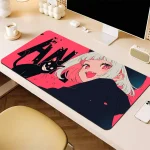 Large Non Slip Gaming Mouse Pad with Anime Girl Print 4 | PricZone