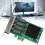 4 Port Gigabit PCIe Network Card RTL8111H