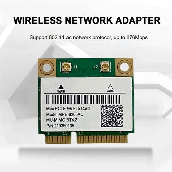 Dual Band 1200M WiFi Mini PCI E Network Card 2 | PricZone