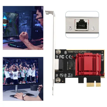 High-Speed 2.5G PCIe Network Adapter for Desktop 2