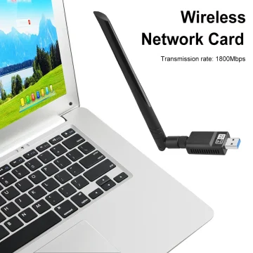 Dual Band USB30 WiFi 6 Adapter 1800Mbps 1 | PricZone