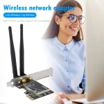 600Mbps Dual Band Network Card 24G5GHz PCI Express 80211 bgn Gigabit Ethernet WiFi Adapter Wireless Network Card For PC 5 | PricZone