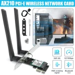 WiFi 6E Bluetooth 53 PCI E Wireless Adapter 1 | PricZone