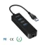 USB HUB 1000Mbps 3-Port USB 3.0 Ethernet Adapter