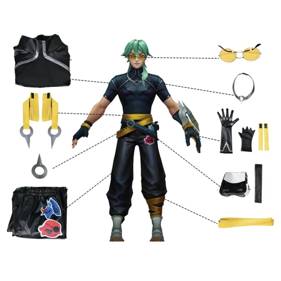 Heartsteel Ezreal LOL Cosplay Costume Set 5 | PricZone