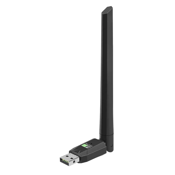 USB WiFi 600Mbps Dual Band Adapter AC600 24GHz 5GHz WiFi with Antenna PC Mini Computer Network Card Receiver 80211bngac 1 | PricZone