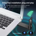 WiFi 6E Tri Band Network Adapter 5400Mbps USB 5 | PricZone