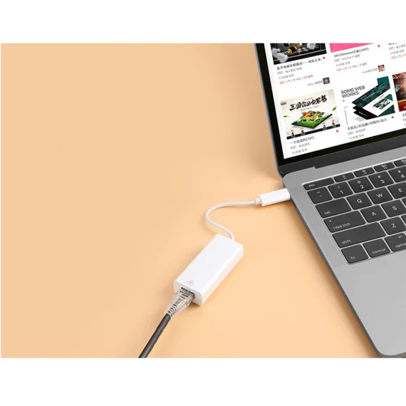 USB C to Ethernet Adapter for Mac and Windows 2 | PricZone