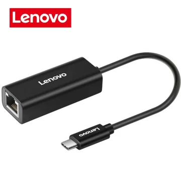 Lenovo USB-C Ethernet Adapter 10/100Mbps 1