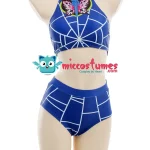 Girls Spiderweb Print Cosplay Swimsuit Set 5 | PricZone