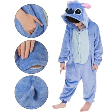 Lilo Stitch Cosplay Jumpsuit Pajamas Costume 1