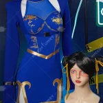 Chun Li Womens Cosplay Dress Outfit 2 | PricZone