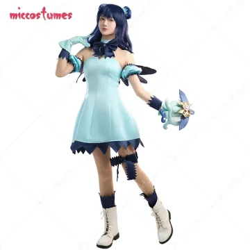 Kawaii Cat Cosplay Mew Mint Dress 1 | PricZone