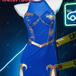 Chun Li Womens Cosplay Dress Outfit 4 | PricZone