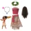 Moana Vaiana Princess Cosplay Dress Set