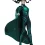 Goddess Cosplay Costume Jumpsuit with Cape