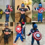 Superhero Muscle Costume with Mask 3 | PricZone