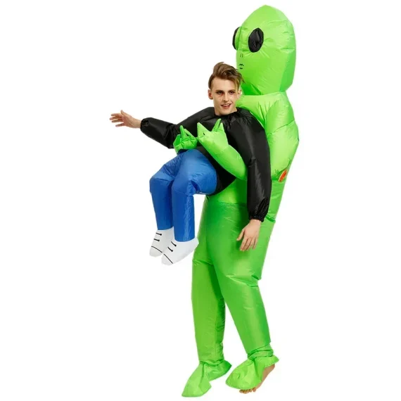 ET Inflatable Alien Costume for Adults Kids 3 | PricZone