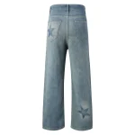 Mens Baggy Straight Jeans Casual Streetwear 4 | PricZone