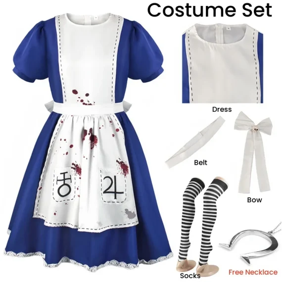 Alice Maid Cosplay Dress for Halloween 6 | PricZone