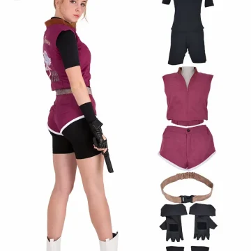 Cosplay Costume Vest Shorts for Halloween 1