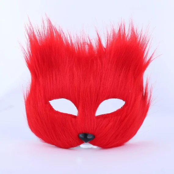 Fox Half Face Cosplay Mask for Party 3 | PricZone