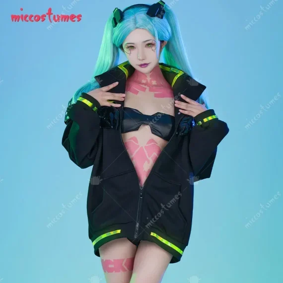 Cosplay Jacket Set with Tattoo Stickers 2 | PricZone