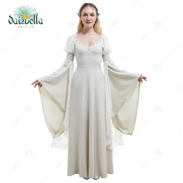 Womens Medieval Fantasy Handmade Elf Dress 1