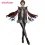 Womens Cosplay Bodysuit Gloves Cloak Earrings