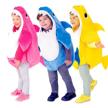 Shark Costume Carnival Halloween Outfit 1