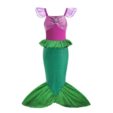 Mermaid Ariel Kids Costume 2