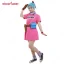 Womens Pink Cosplay Dress Halloween