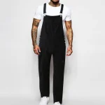 Mens Baggy Streetwear Washed Straight Jeans 2 | PricZone