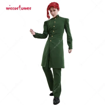 Womens Cosplay Costume Outfit Long Coat Pants 2