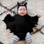 My 1st Halloween Baby Bat Romper Bodysuit