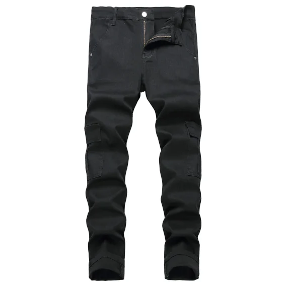 Mens Straight Leg Stretch Jeans 1 | PricZone