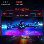 Suevery 34 inch Curved 144Hz Gaming Monitor Bezel less 4 | PricZone