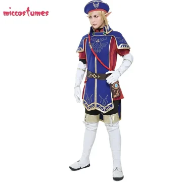 Mens Link Uniform Cosplay Costume Halloween Outfit 1