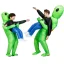 ET Inflatable Alien Costume for Adults Kids