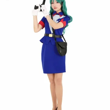 Womens Uniform Halloween Cosplay Costume Set 2