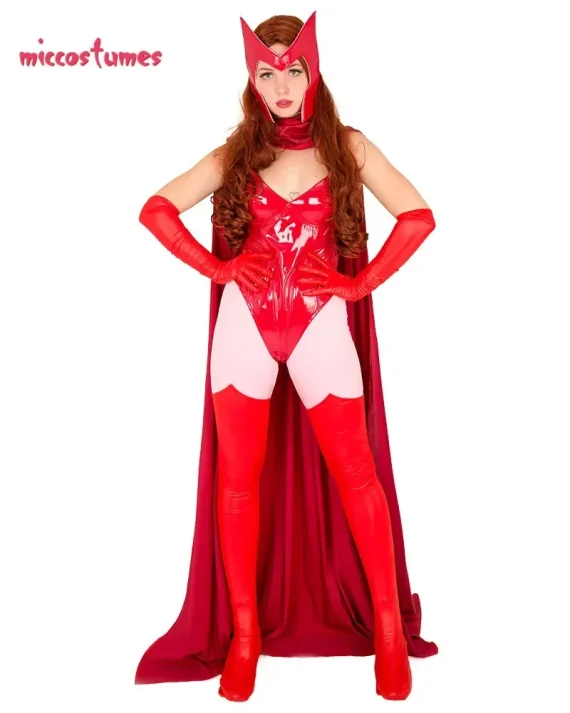 Witch Cosplay Bodysuit with Cloak Cover 2 | PricZone