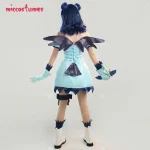 Kawaii Cat Cosplay Mew Mint Dress 4 | PricZone