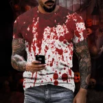 Sports Fashion Blood Splatter T Shirt 1 | PricZone