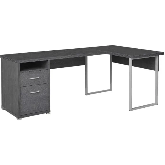 Corner Home Office Computer Desk with Storage Drawers 5 | PricZone