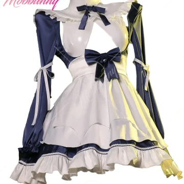 Sexy Maid Cosplay Costume Set with Stockings 1 | PricZone