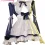 Sexy Maid Cosplay Costume Set with Stockings