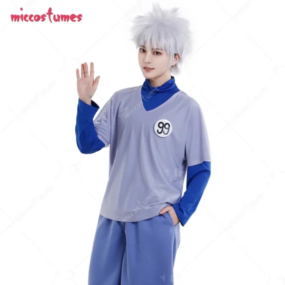 Cosplay V Collar Short Sleeve T Shirt Set 1 | PricZone