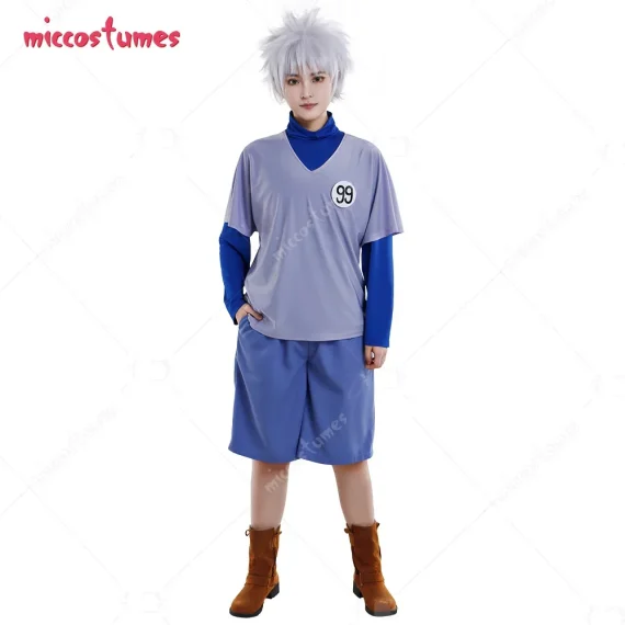 Cosplay V Collar Short Sleeve T Shirt Set 2 | PricZone