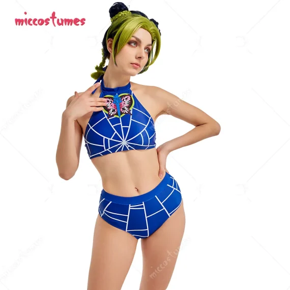 Girls Spiderweb Print Cosplay Swimsuit Set 3 | PricZone