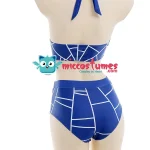 Girls Spiderweb Print Cosplay Swimsuit Set 6 | PricZone